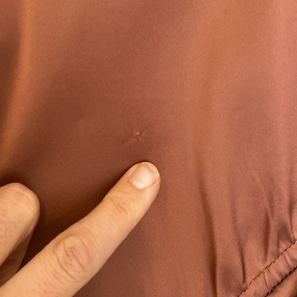 Socialite High Low Satin Maxi Trapeze Dress medium - Picture 4 of 10